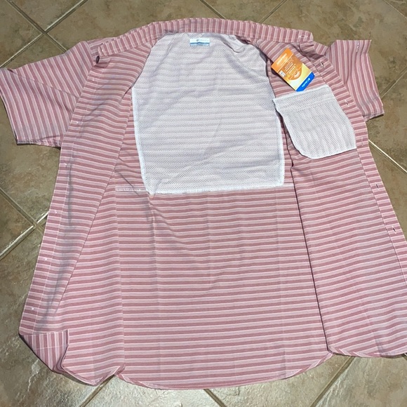 New men’s Columbia Omni-Shade shirt Sz Large - Picture 6 of 6